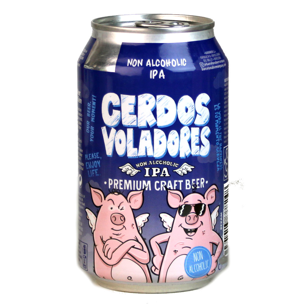 Bild von CERDOS VOLADORES - ALKOHOLFREI - IPA - 0,33l Dose